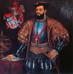 Retrato de Martim Afonso de Sousa by José Wasth Rodrigues