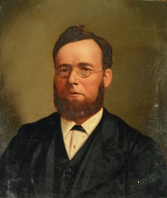 Reverend Benjamin Evans (Telynfab) (1845–1900) by Anonymous