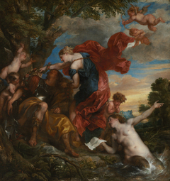 Rinaldo and Armida by Anthony van Dyck