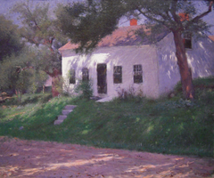 Roadside Cottage by Dennis Miller Bunker