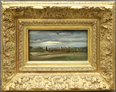 Roman countryside. The Monte Testaccio by Jean-Baptiste-Camille Corot
