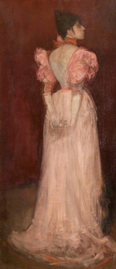 Rose et or: La Tulipe 1894 by James McNeill Whistler