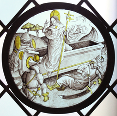 Roundel with the Resurrection by Anonymous