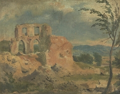 Ruines dans un paysage