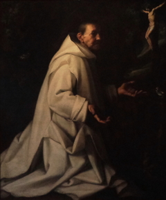 Saint Bruno in Prayer by Carlo Sellitto