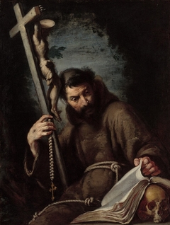 Saint Francis by Bernardo Strozzi