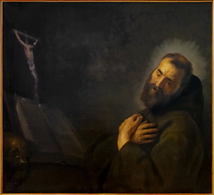 Saint François en prières by Jan Lievens
