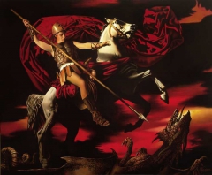 Saint George and the Dragon by Alexey Golovin