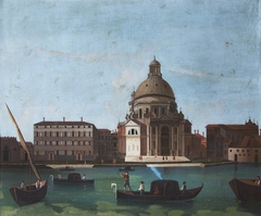 Santa Maria della Salute, Venice  (imitator of Canaletto)