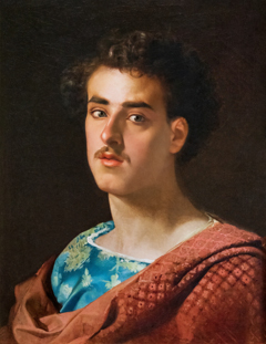 Self-portrait by Marià Fortuny Marsal