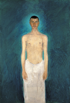 Semi-Nude Self-Portrait
