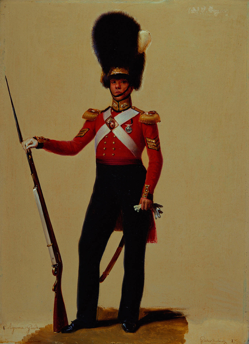 "Sergeant William Bryant (b. 1789), Grenadier Guards" Alexandre-Jean ...