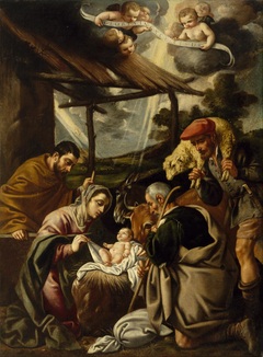 The Adoration of the Shepherds by Pedro Orrente