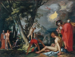 The Baptism of Christ by Abraham Bloemaert