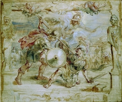 The Death of Hector by Peter Paul Rubens