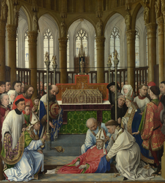 The Exhumation of Saint Hubert by Rogier van der Weyden