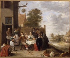 The Feast of the Prodigal Son by David Teniers the Younger