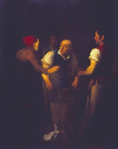 The Gossiping Blacksmith by Edward Penny