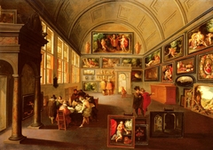 The Interior of a Picture Gallery by Frans Francken the Younger