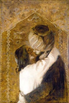 The Kiss by Béla Iványi-Grünwald