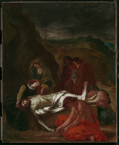 The Lamentation (Christ at the Tomb) by Eugène Delacroix