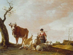 The Milkmaid by Paulus Potter