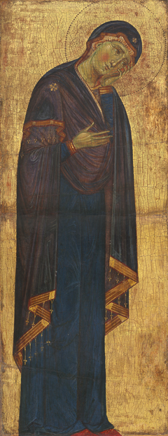 The Mourning Madonna by Master of the Franciscan Crucifixes