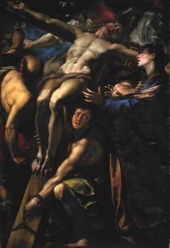 The Raising of the Cross by Giulio Cesare Procaccini