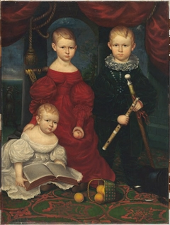 The Robinson Children of Newport, Rhode Island by Unidentified Artist