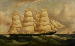 The ship 'Gitana' by Richard Ball Spencer