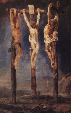 The Three Crosses by Peter Paul Rubens
