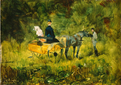 The Trap by Henri de Toulouse-Lautrec