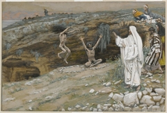 The Two Men Possessed with Devils by James Tissot