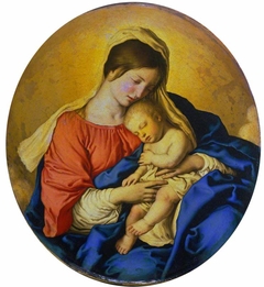 The Virgin and Child by Giovanni Battista Salvi da Sassoferrato