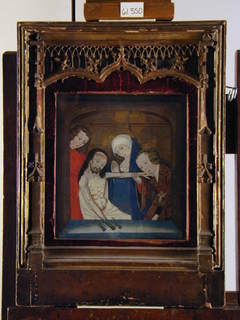 The Virgin, Mary Magdalene and St. John Mourning the Dead Christ by Anonymous
