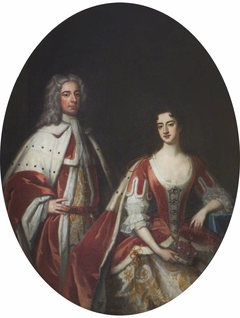 Thomas Howard, 7th Baron Howard of Effingham (1682-1725) and his Wife, Mary Wentworth, Lady Howard of Effingham (d.1718) by Enoch Seeman