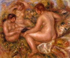 Three Bathers by Auguste Renoir