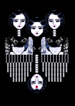 three sisters and La Loba by Morgan LeFly