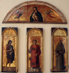 Triptych of Saint Lawrence by Giovanni Bellini