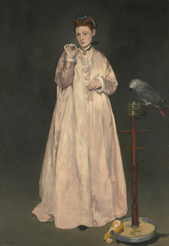 Young Lady in 1866 by Edouard Manet