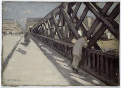 Le Pont de l'Europe by Gustave Caillebotte