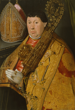 Portrait of Abbot Nicholas à Spira by Jacob de Punder