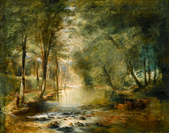 View on the Avon by John Gendall