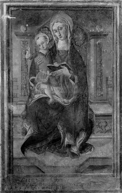 Virgin and Child Enthroned by Matteo da Gualdo