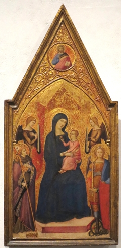 Virgin and Child with Sts. Louis of Toulouse and Michael