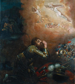 Vision of D. Afonso Henriques at the Battle of Ourique by Friar Manuel dos Reis