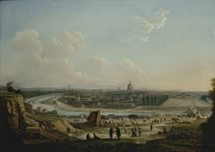 Vue générale de Paris, prise de la colline de Chaillot by Seyfert