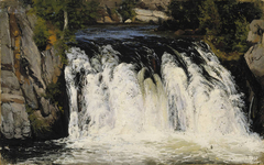 Waterfall by Fanny Churberg
