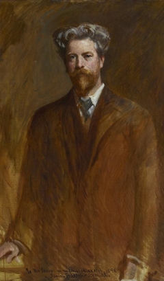 William Sharp (nom de plume 'Fiona Macleod'), 1855 - 1905. Author and poet by Daniel A Wehrschmidt