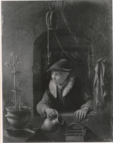 Woman with a Jug in a Window